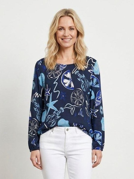 Sommershirt von Seidel  3/4 Arm  D2409-69